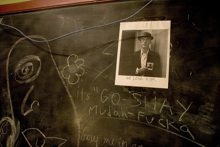 It's Go-SHAY, mudah-fucka. Photo by Mark Sullo.